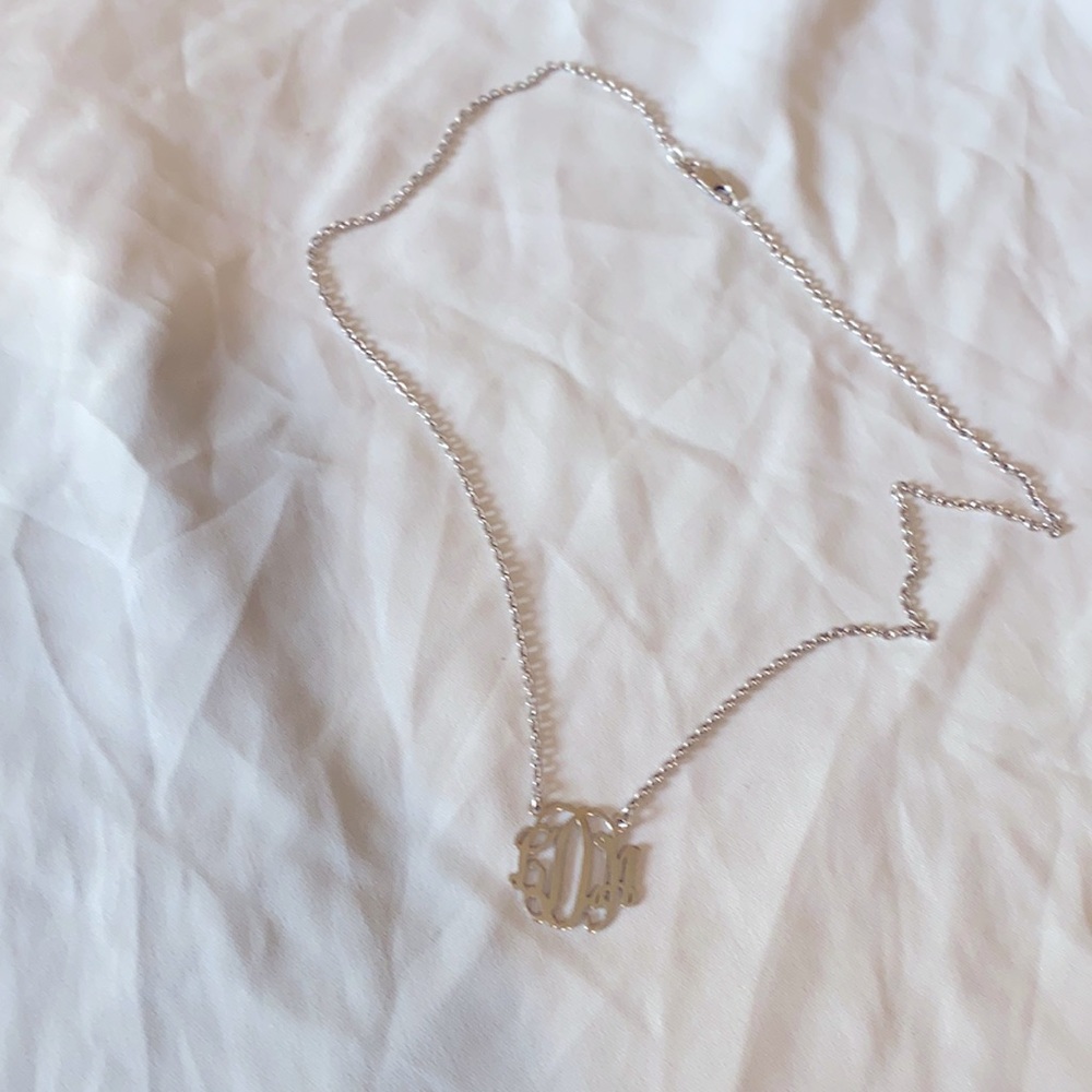 Initials necklace